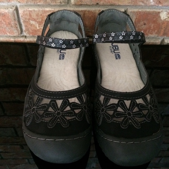 JBU by Jambu Wildflower Mary Jane’s Black - Picture 5 of 7